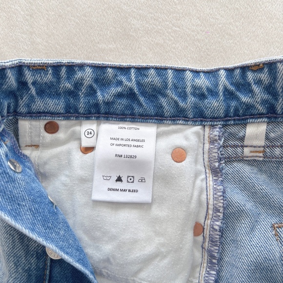 GRLFRND Karolina High Rise Straight Crop Jeans - Picture 10 of 10